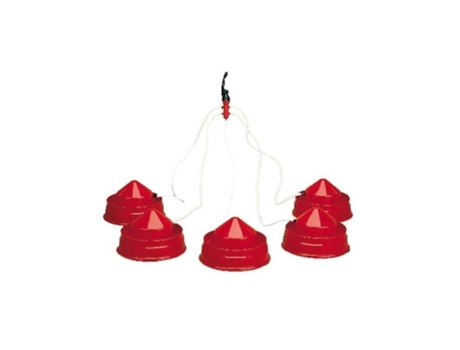 Bebedero para Gallinas SUINGA (15x15x9cm - Multicolor)