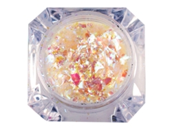 Pigmento cromado Pulpo para uñas Decoración artística Manicura Pulpo Espejo Purpurina 01