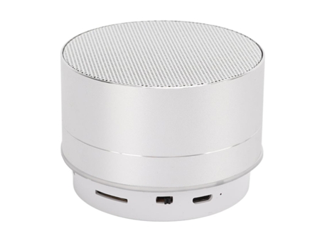 Mini Altavoz Inalámbrico Portátil con Cable USB A10 Blanco TURMIN