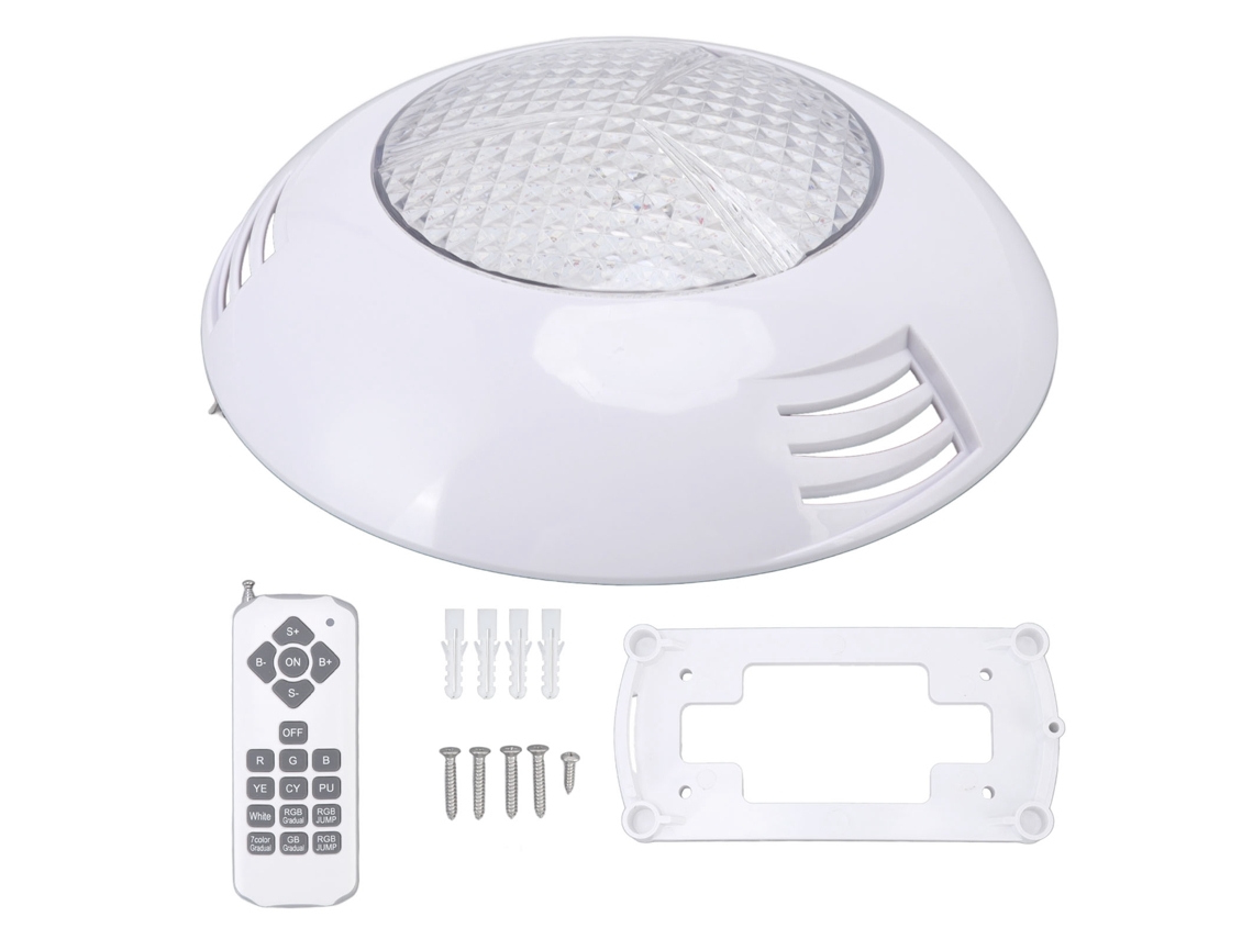2026-luces Led Para Piscina Ac12v Rgb Control Remoto Ip68 Impermeable Transmisión Alta Abs Pc Duradero 12w