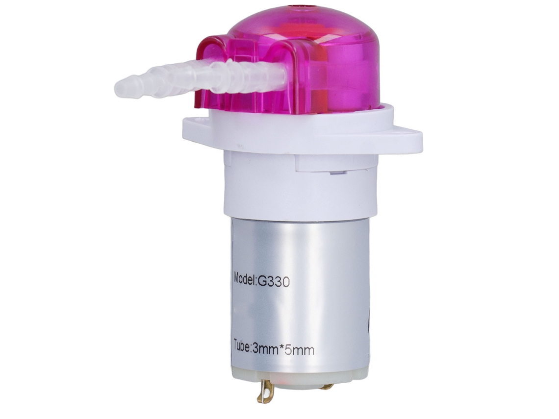 Bomba Peristáltica Mini Dc Micro Bomba De Circulación Eléctrica Autoaspirante 5000rpm 24v 53ml/min 130a