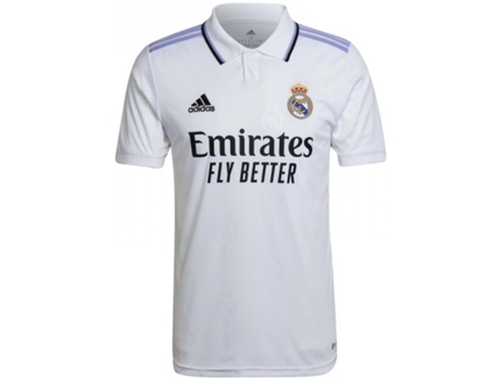 Polo de Hombre ADIDAS Corta Primera Equipación Real Multicolor (xxL)