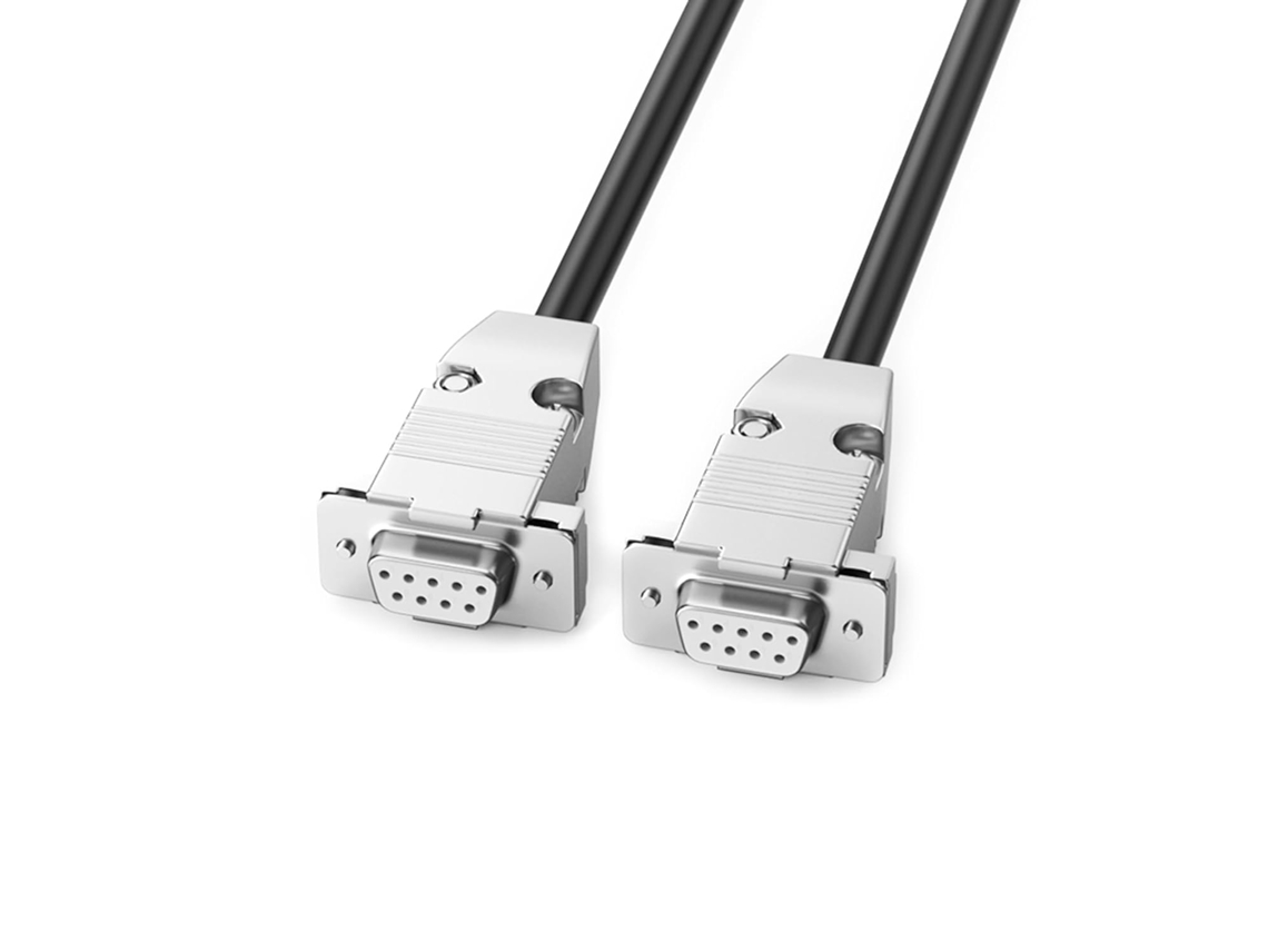Cable Convertidor Rs232 Macho A Hembra De 9 Pines - Conexión Segura - 0,5-30 M