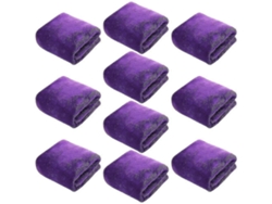 Toallas de peluquería (paquete de 10) de secado rápido para cabello, manos y rostro, para usar en casa, salón, spa y barbería - Rosewell