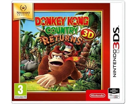 Donkey Kong Country Returns (Nintendo 3Ds) (Selecciones) Videojuegos