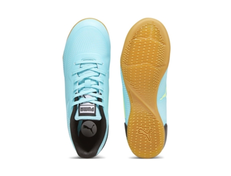 Botas de fútbol Unisex para Fútbol PUMA Truco Iii Jr Azul (35)