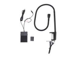 2026-lámpara Uv Led Para Extensiones De Pestañas 395-400nm Con Brazo Flexible, Pinza Y Pedal Para Uñas