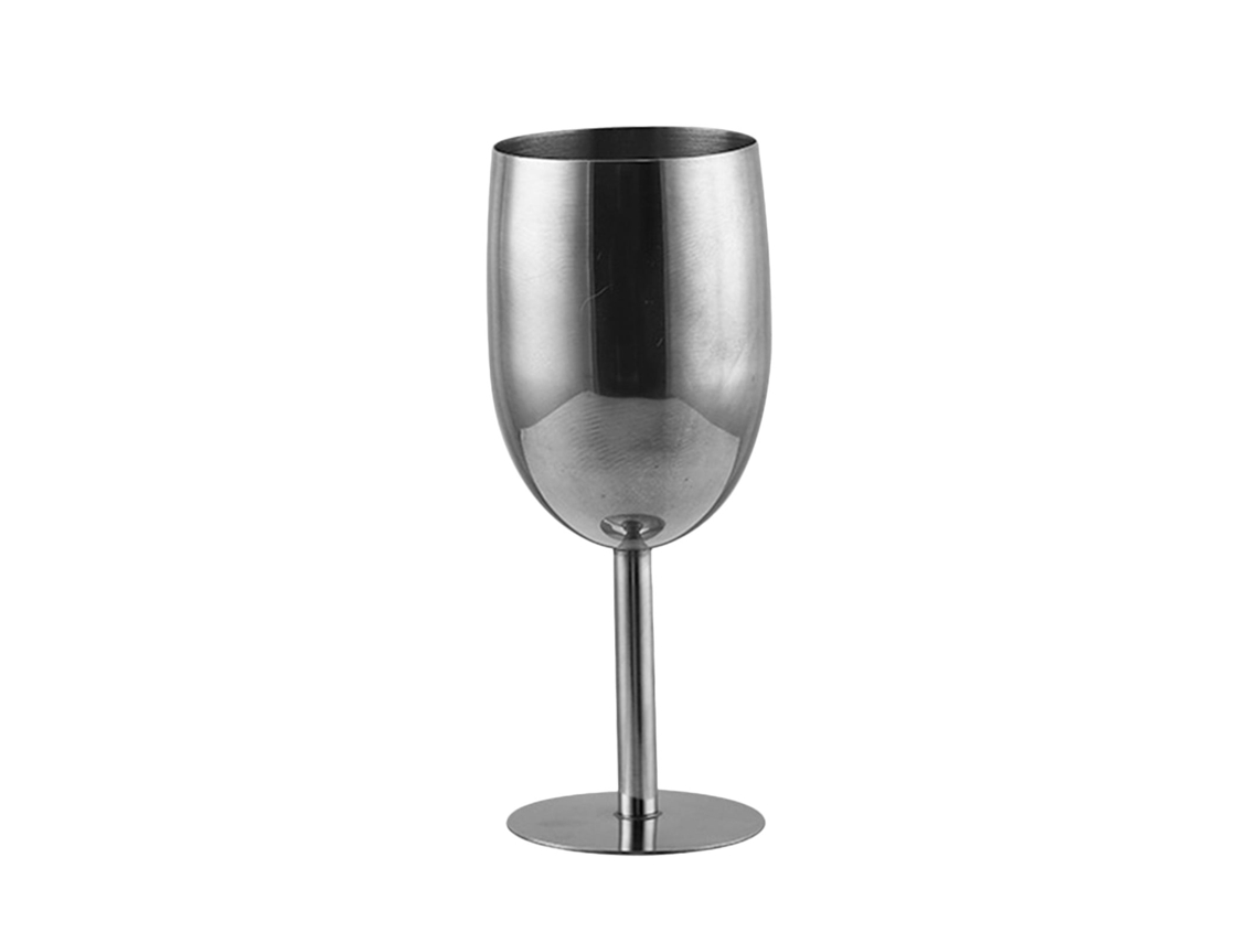 Juego De Copas De Vino De Acero Inoxidable - Vasos De Metal Irrompibles Portátiles Para Viaje Y Picnic
