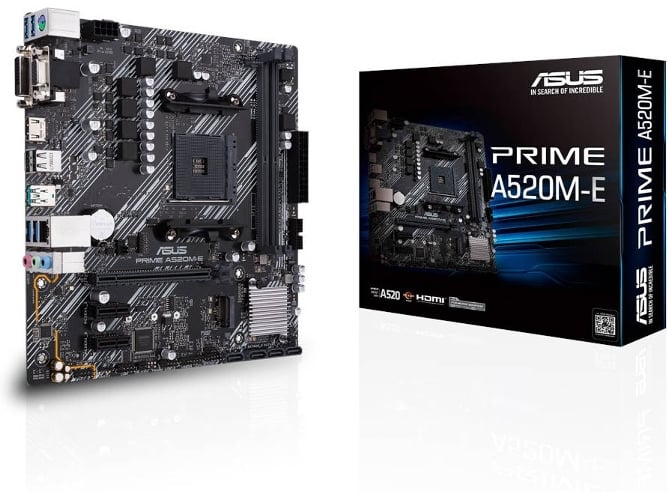MOTHERBOARD ASUS PRIME A520M-E