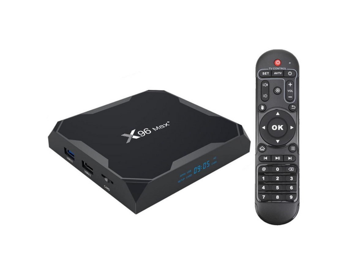 Box Smart X96 Max Plus 8K S905X3 (4Gb Ram 32 Gb Rom Android 9.0)