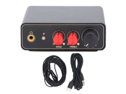 Mini Preamplificador Estéreo Para Tocadiscos Mm Mc Con Control De Audio Y Salida Para Auriculares.