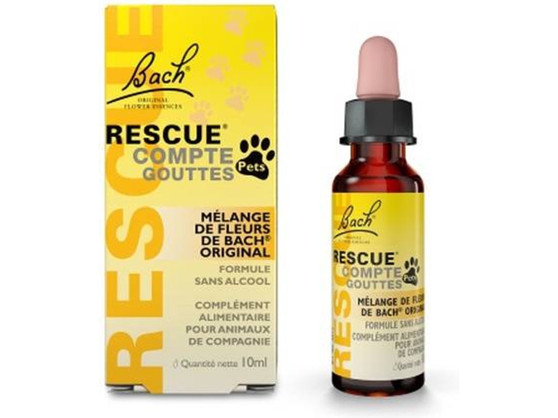 Té RESCUE Remedy Animais (10 ml de elixir floral)