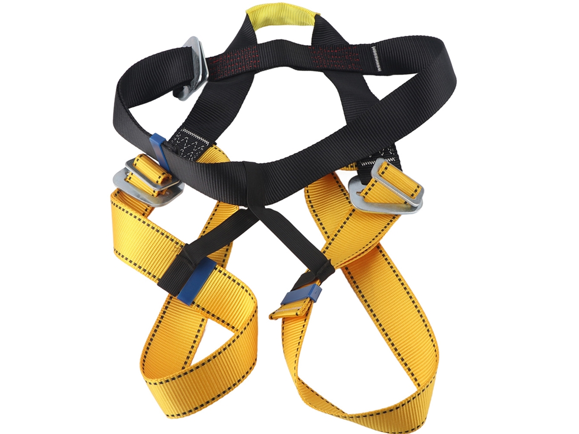 Arnés de cuerpo mediano para escalada en roca, montañismo, rescate y espeleología, correa de seguridad para escalada.
