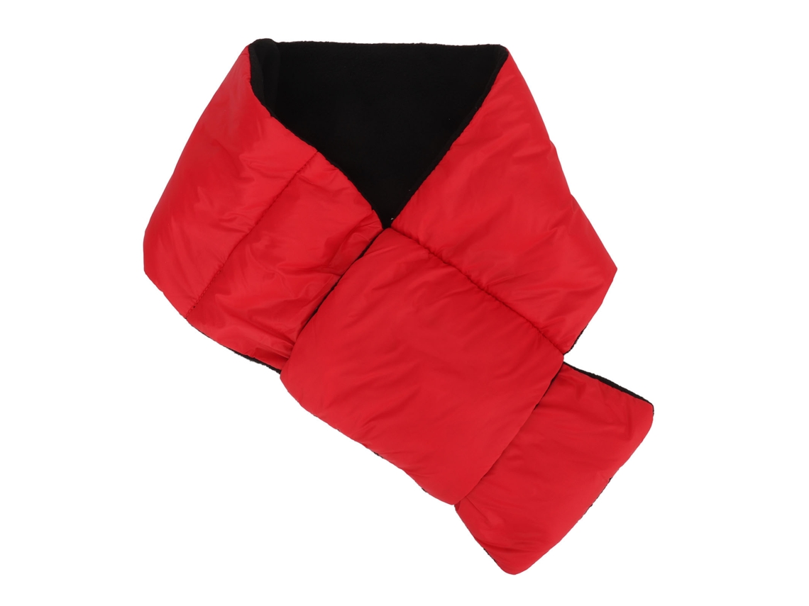 Bufanda De Plumas Ultraligera, Acolchada Y Cómoda Para Invierno, Para Hombres Y Mujeres, Senderismo, Escalada, Roja.