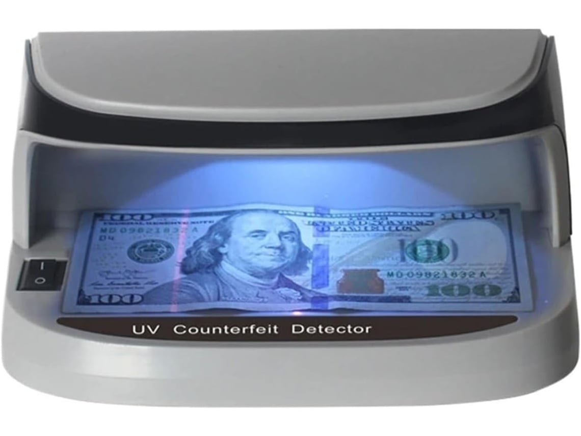 Detector Portátil De Billetes Falsos Para Uso De Escritorio, Compatible Con