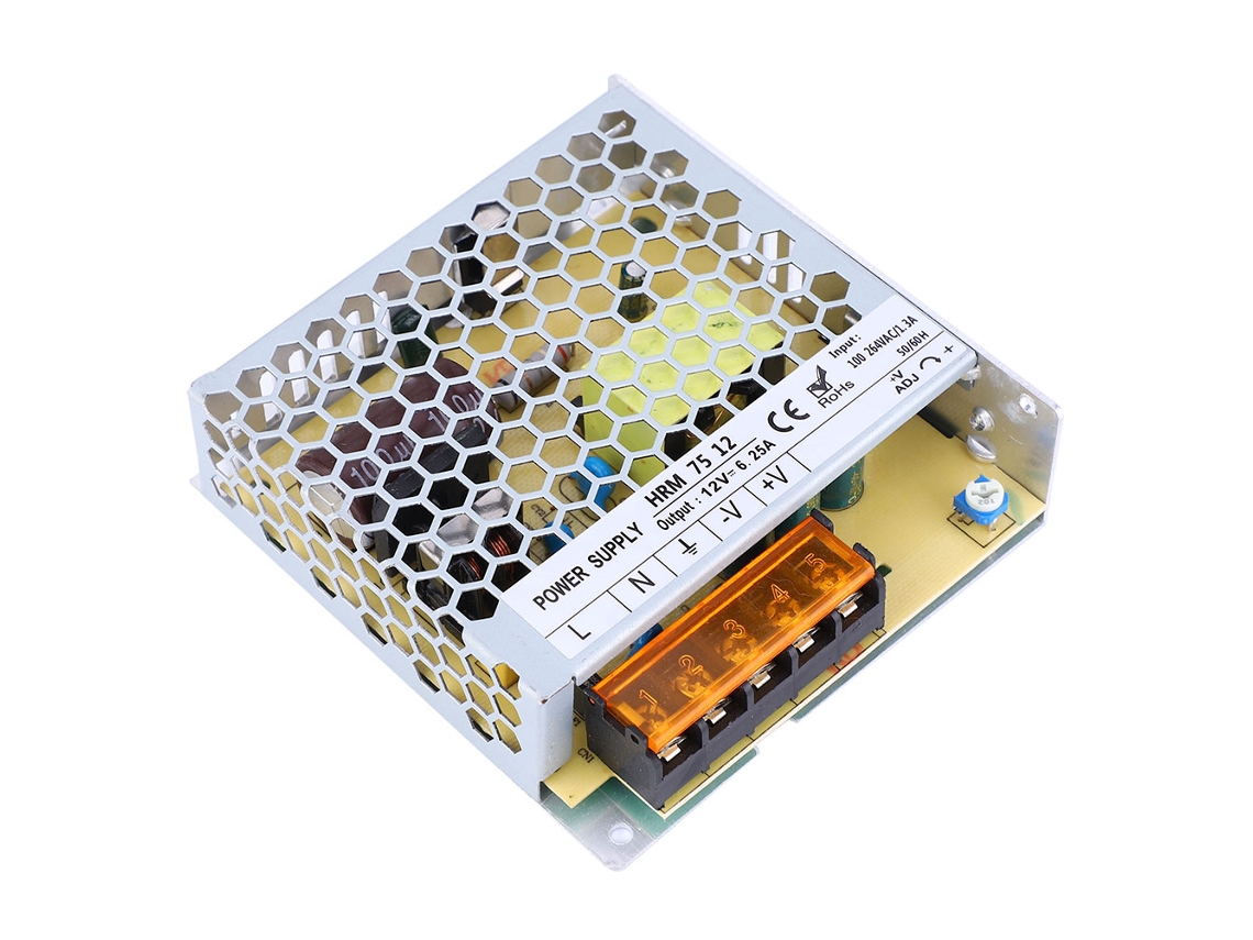 2026dz-fuente De Alimentación Ultra Delgada Interior 100-264vac A 12vdc 75w Para Tira Led