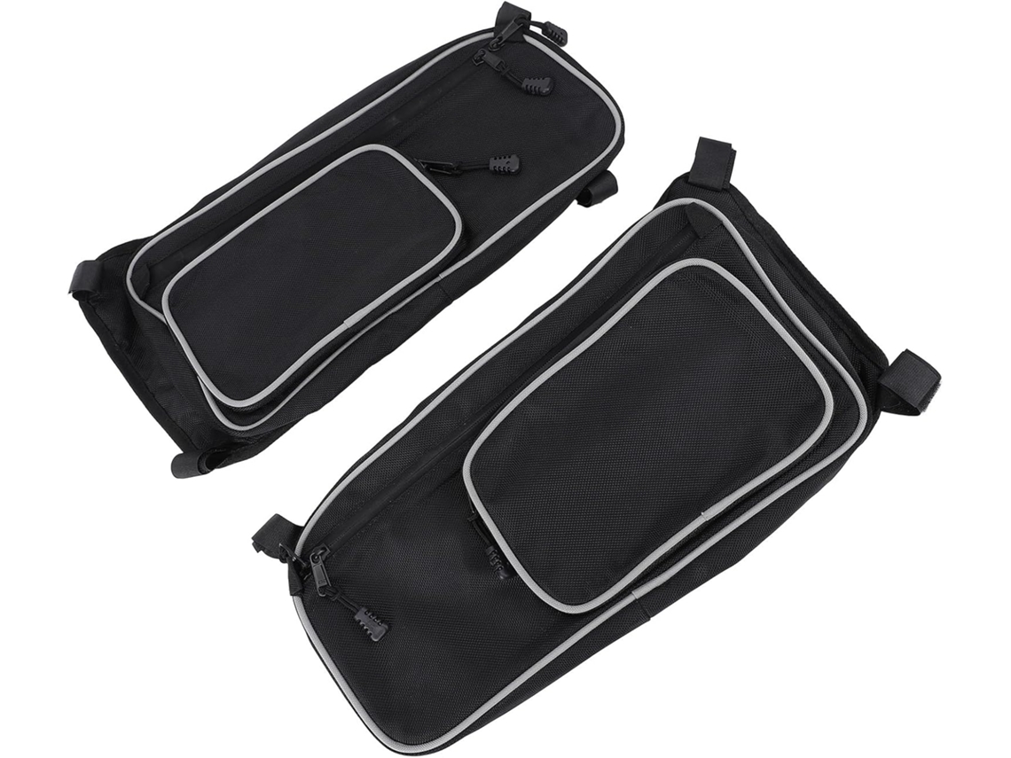 Bolsa Para Carenado De Parabrisas De Motocicleta, Estuche Multiusos, Almacenamiento Práctico, Material De Cuero Sintético Pu.