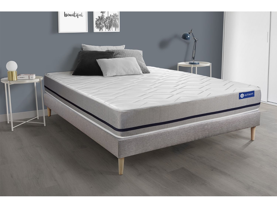 Canapé de Matrimonio Actiflex Soft Zonas ACTISOM Gris (140x190)