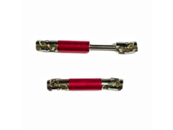 Red2pcs Ldrc 18401 18499 1/18 Rock Crawler Rc Car Parts Metal Drive Shaft Vehicles Models Spare Accessories