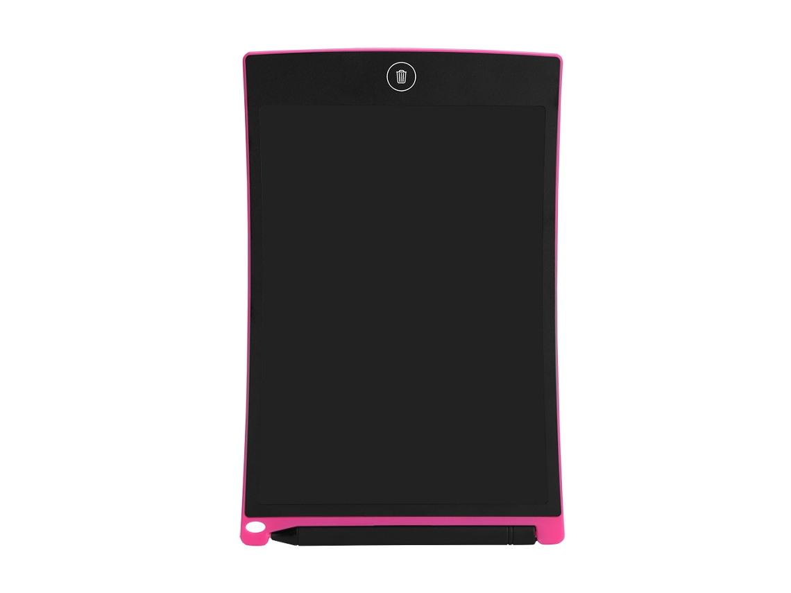 Tableta De Escritura Lcd De 8.5 Pulgadas, Tablero De Dibujo Electrónico, Versión En Inglés (rojo Rosa)