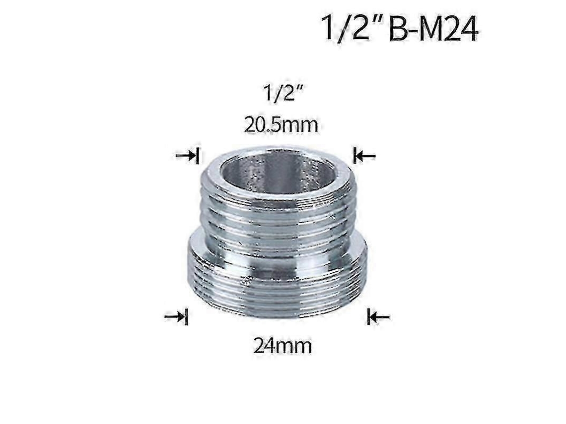 Adaptador De Reparación De Arañazos Para Cables, Conector De Grifo De 1/2" A M16, M18, M20, M22, M24 Y M28, Para Cocina Y Baño.