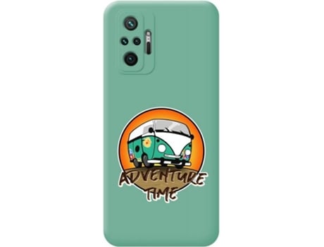 Carcasa Xiaomi Redmi Note 10 Pro TUMUNDOSMARTPHONE Adventure Time Verde