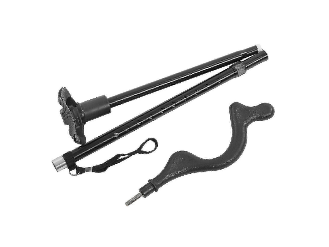 Bastón plegable Verdant Touch de aleación de aluminio, con 10 alturas ajustables para hombres, mujeres y personas mayores.