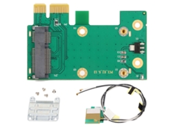 Adaptador de tarjeta de red Mini PCIe a PCIe, de alta calidad, ligero y portátil, con PCB.