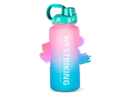 Botella De Agua Deportiva Con Pajita Para Camping, Senderismo Y Ejercicios. Rosewell