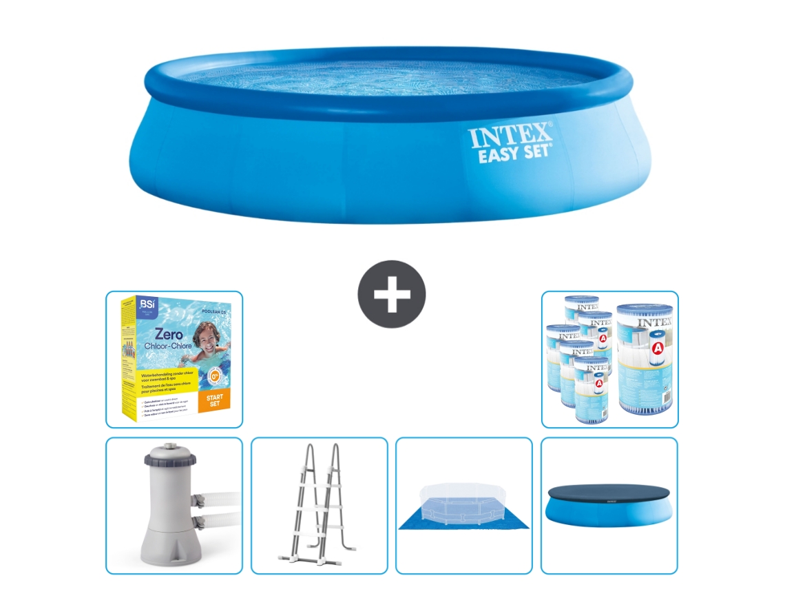 Piscina Insuflável INTEX 26166GN-CB47 (12430 L - 457x107cm)