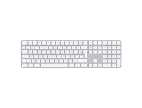 Teclado APPLE Aluminio,Blanco