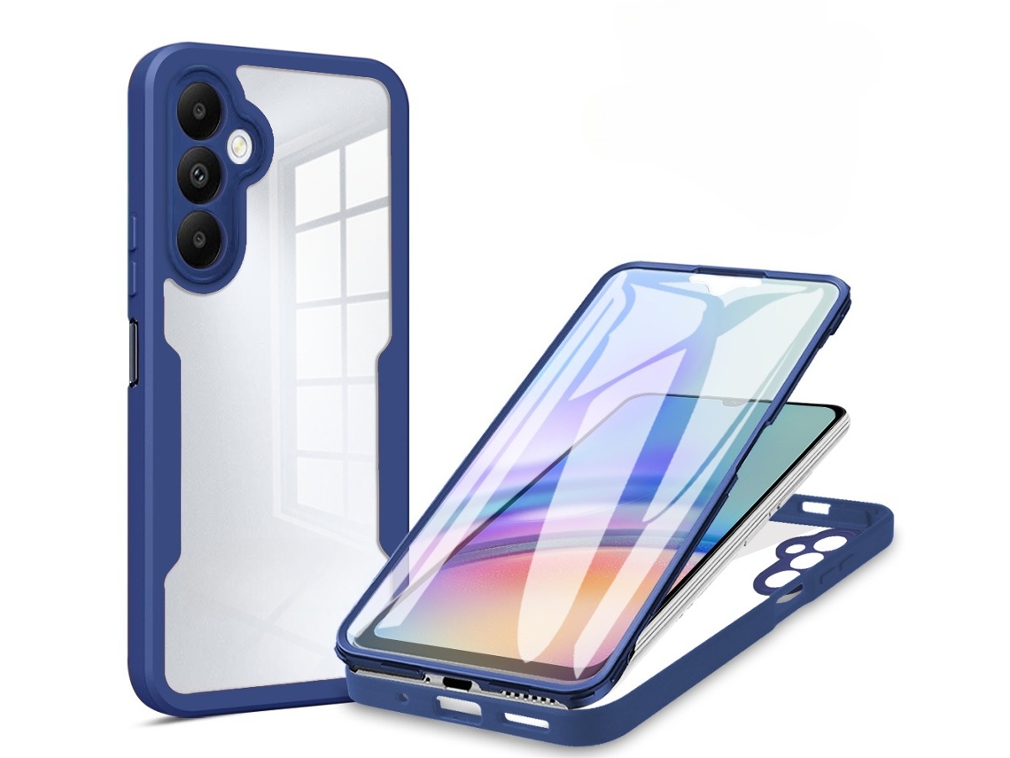 Protector de pantalla antichoque incluido para Samsung Galaxy A35 DIGITALLAB (Azul)