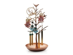 Porta Joyas Árbol De Bronce Vintage Para Colgantes Anillos Pendientes Decoración Hogar 30cm