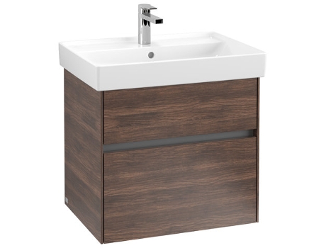 Villeroy &amp Boch Collaro tocador con iluminación 604x546x444 mm 2 cajones C009B0