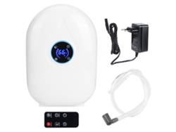 Mini deshumidificador para casa, dormitorio y sótano, con control remoto, 100-240 V, color azul