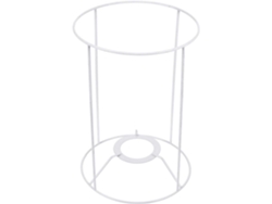 Estructura De Pantalla De Lámpara De Hojalata Estilo Retro, Estructura De Jaula Para Una Lámpara De Bricolaje Sencilla Y Fácil.