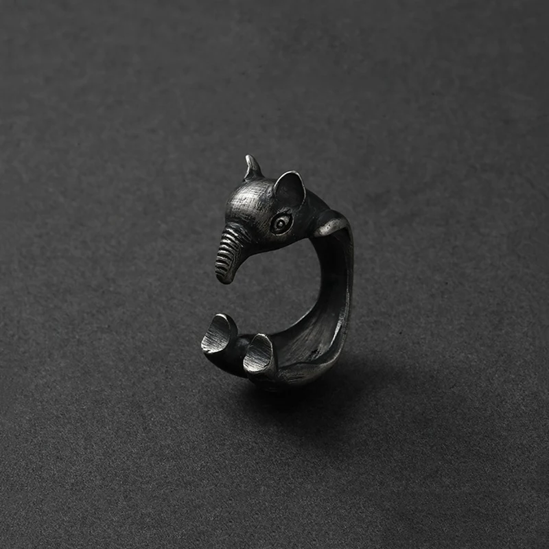 Anillo Del Tapir Pesadilla, Un Anillo Para Alejar A Los Malos Espíritus, Proteger A Quien Lo Lleva Y Custodiar Animales De Buena Suerte.