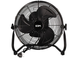 Ventilador Industrial Oscilante EDM  Negro 60W 40 Cm