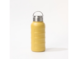 Botella De Agua Aislada (amarilla) | Acero Inoxidable | Botella De Agua Portátil Sellada Y A Prueba De Fugas De 940 Ml