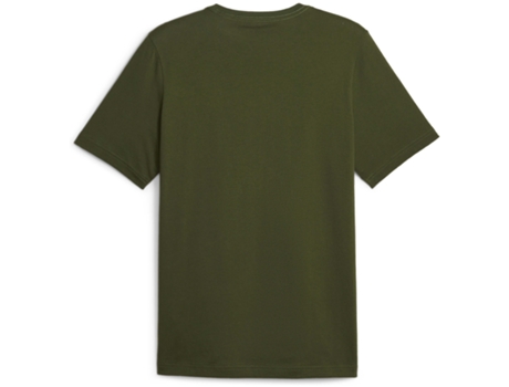 Camiseta de Hombre para Deporte PUMA Deportiva Ess Col Multicolor (M)