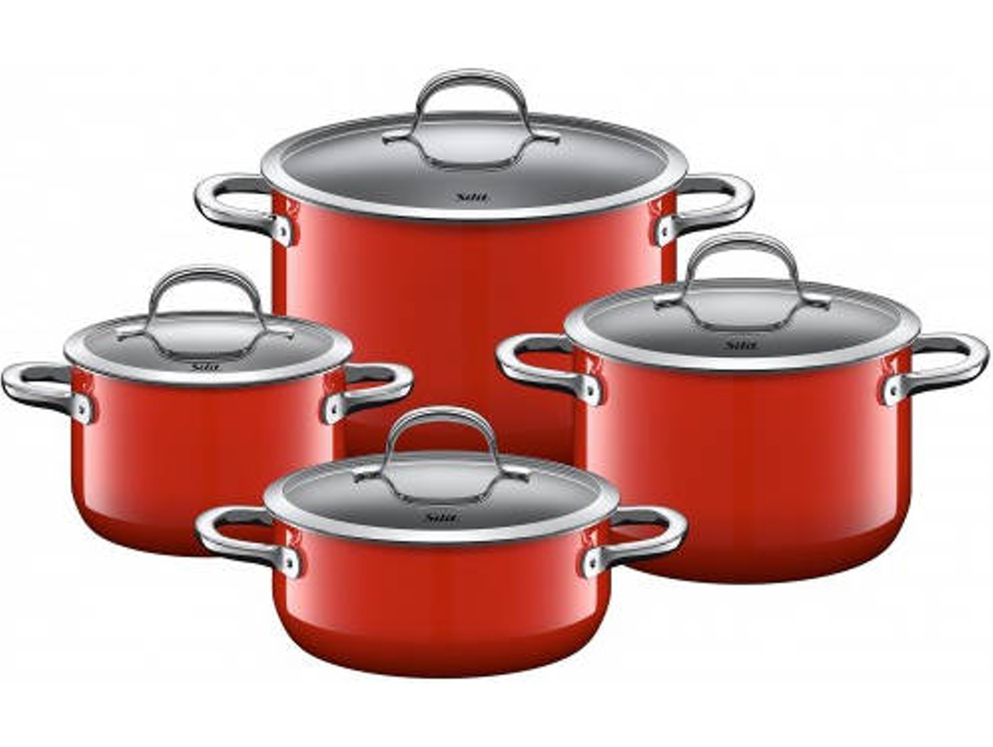 Batería de Cocina SILIT Passion Red