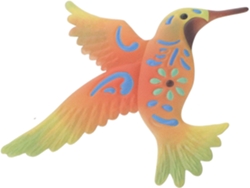 Decoración Adorno De Pared Metálico Con Forma