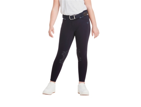 Pantalones de Niña para Equitación HORSE PILOT Design Negro (10 años)