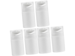 6 Pièces Botella De Lotion Sous Vide Botellas Cosmétiques Vides Frasco Pompe Airless Voyage