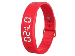 Pulsera inteligente W5sv con alarma vibratoria, reloj eléctrico con pantalla digital de monitorización del sueño.