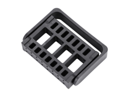 Soporte para brocas de taladro dental y de uñas con 16 orificios, ligero, para manicura y salones de belleza.