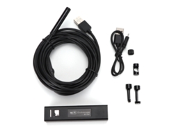 Endoscopio Wifi Multifuncional Con Cámara Hd 1200p Y Cable Flexible De 5 M Resistente Al Agua Para Iphone.