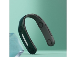 Ventilador De Cuello (negro), 4000 Mah, Refrigeración Sin Aspas De 360°, Recargable