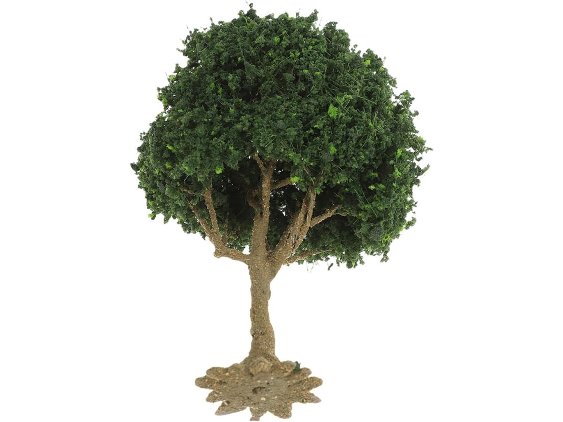 Modelo De Árbol En Miniatura De 15 Cm, Verde Primavera, Modelo Para Diorama De Paisaje.