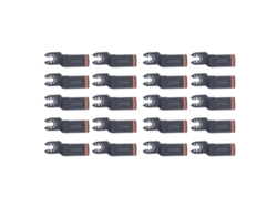 20 Hojas Para Sierra Oscilante De 34 Mm (1-3/8 Pulgadas) De Acero De Alto Carbono, Multifuncionales.